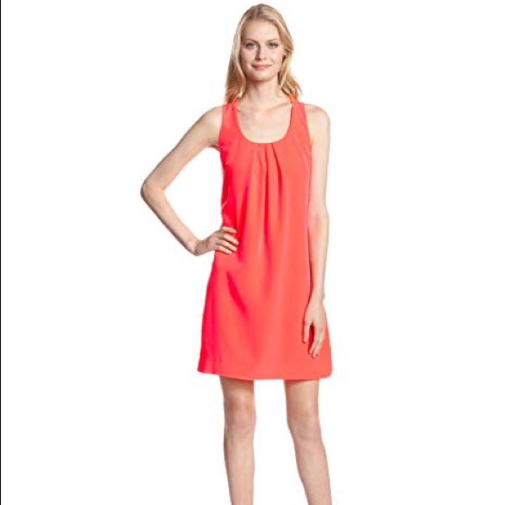 Coral Jessica Simpson Dress